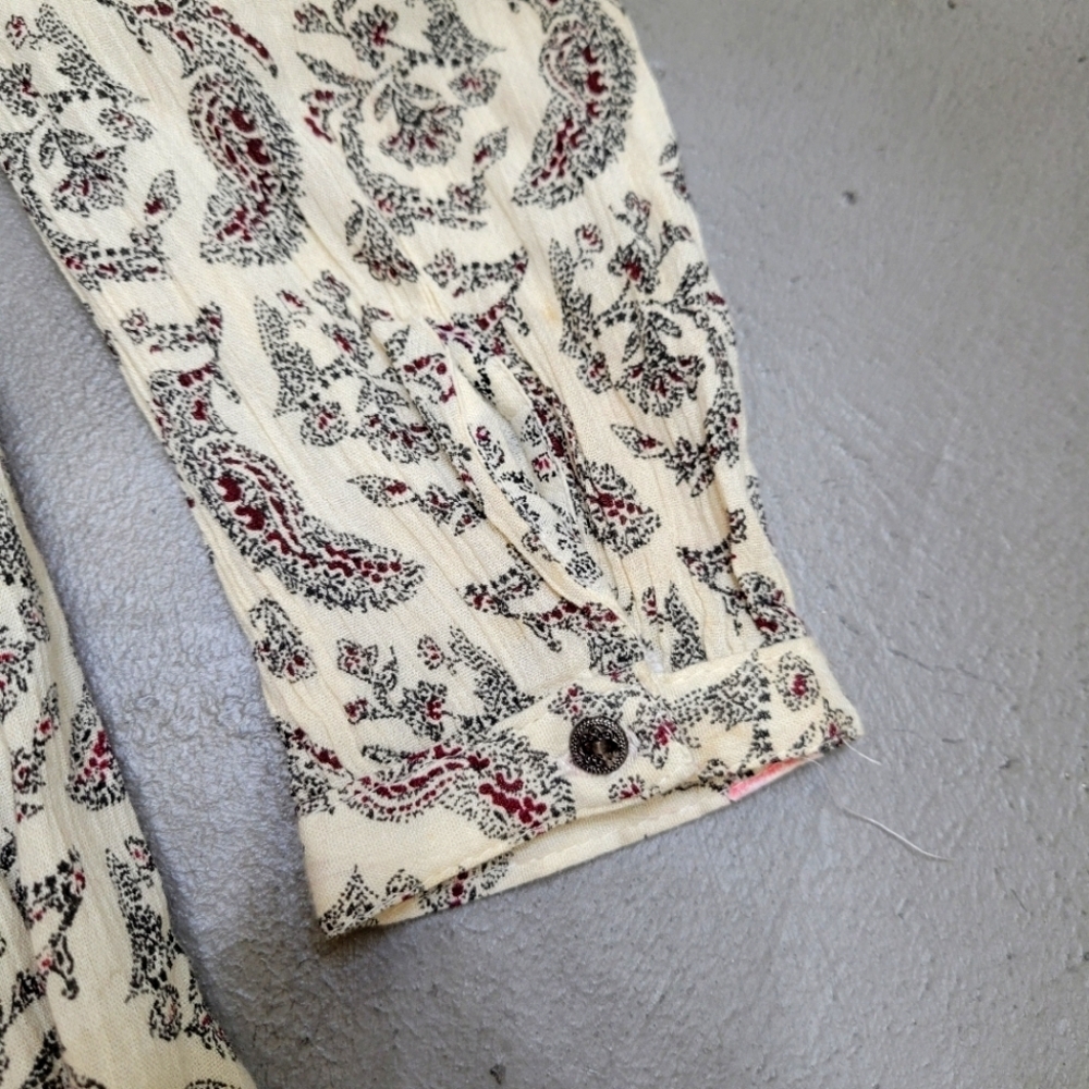 [NWOT] ZARA kids Embroidery Paisley Tunic Top Girl Size 13/14 - Picture 4 of 10